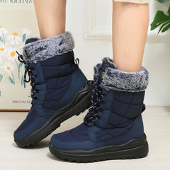 Lace Up Non-slip Thick Bottom Ankle Boots