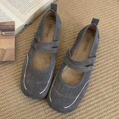 Patchwork Sewing Design Ballet Sneaker