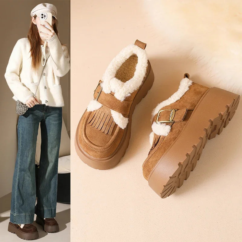 Platform Snow Boots