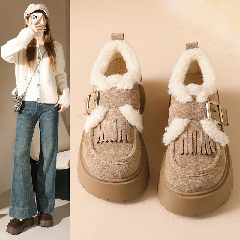 Platform Snow Boots