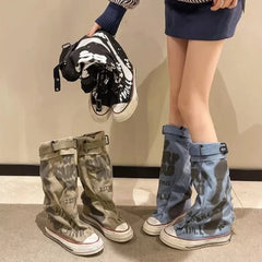 Trouser Barrel Stacking Boots