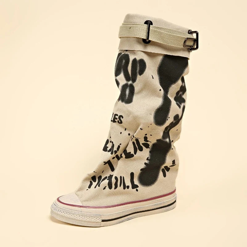 Trouser Barrel Stacking Boots
