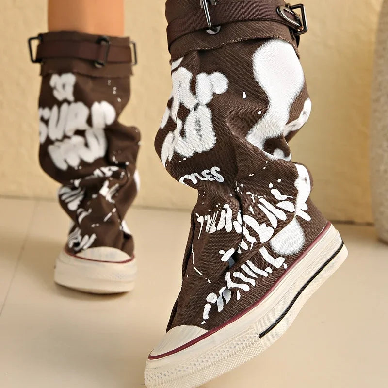 Trouser Barrel Stacking Boots