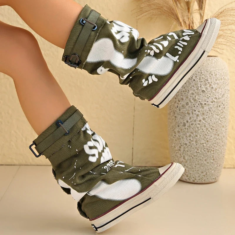 Trouser Barrel Stacking Boots