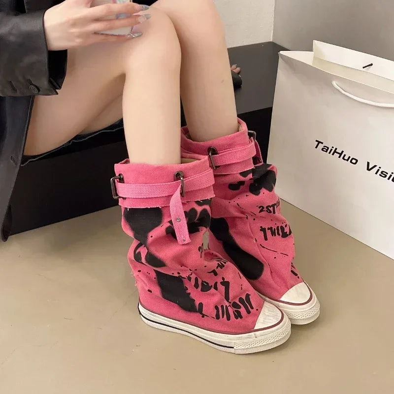 Trouser Barrel Stacking Boots