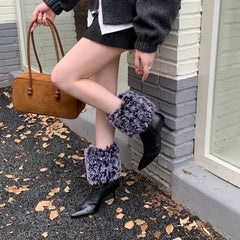 Warm Plush Ankle Boots
