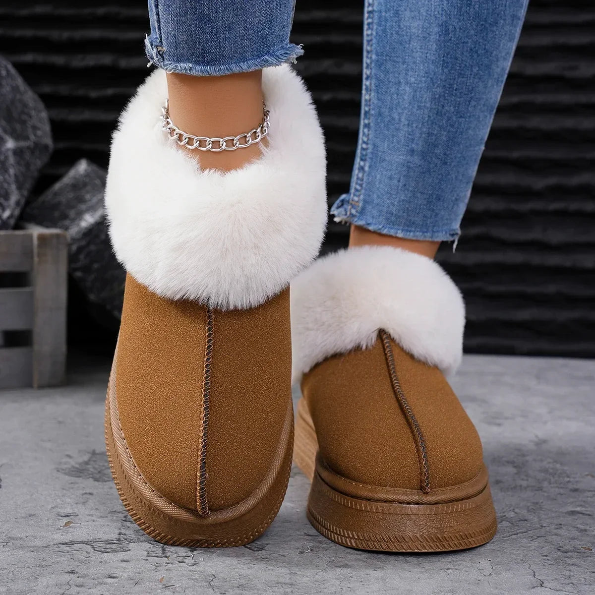 Brown Short Boots