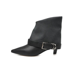 High-heeled Ankle Boots