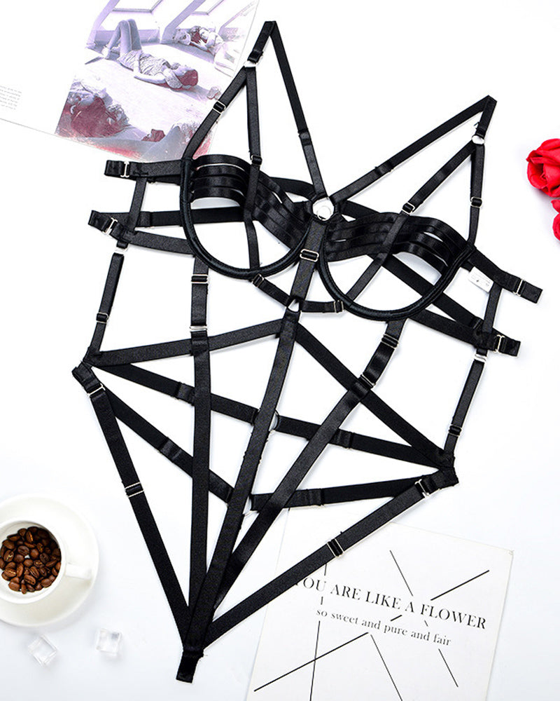 Complex Bondage Cross Bodysuit