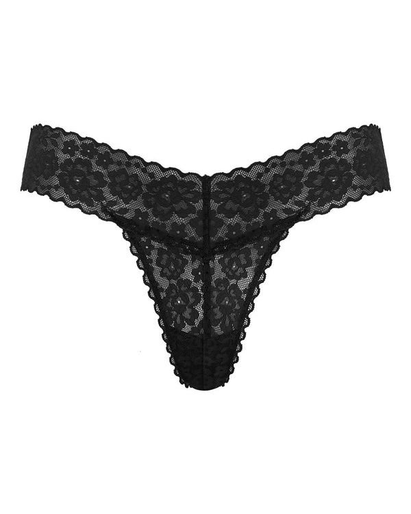 Soft Lace Cheeky Thong Underwear