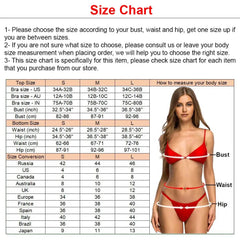 Halter Bikini Two-pieces Bikini Set Cut Out Lady