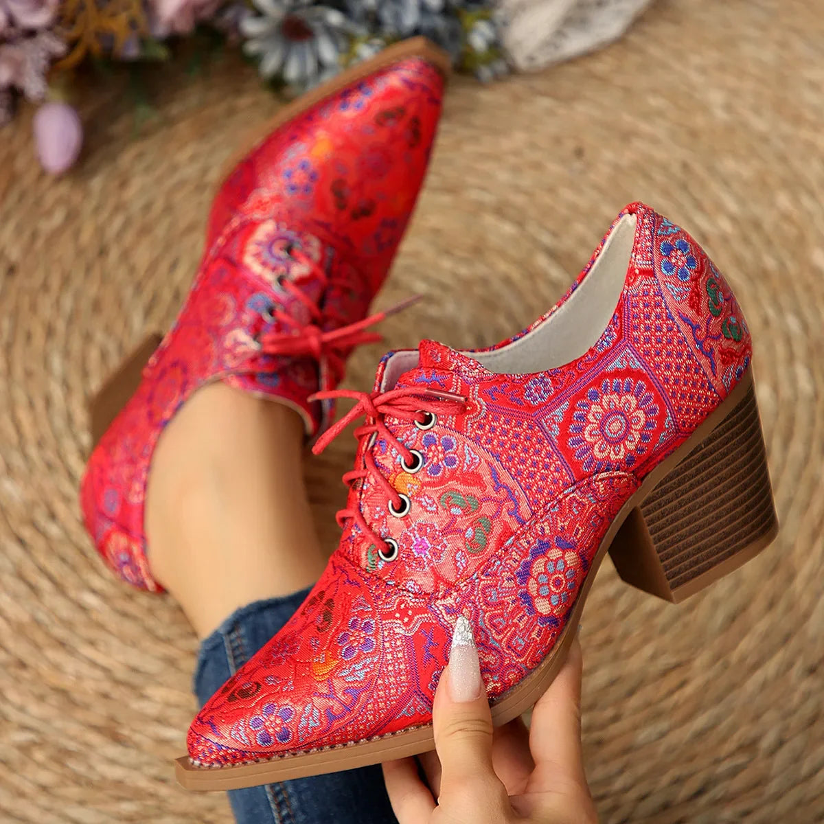 High Heel Ankle Boots
