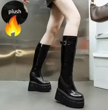 High Quality 14CM Knee High Boots