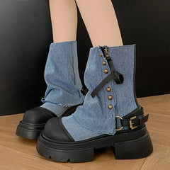 High Quality Brand Designer Ankle Boots