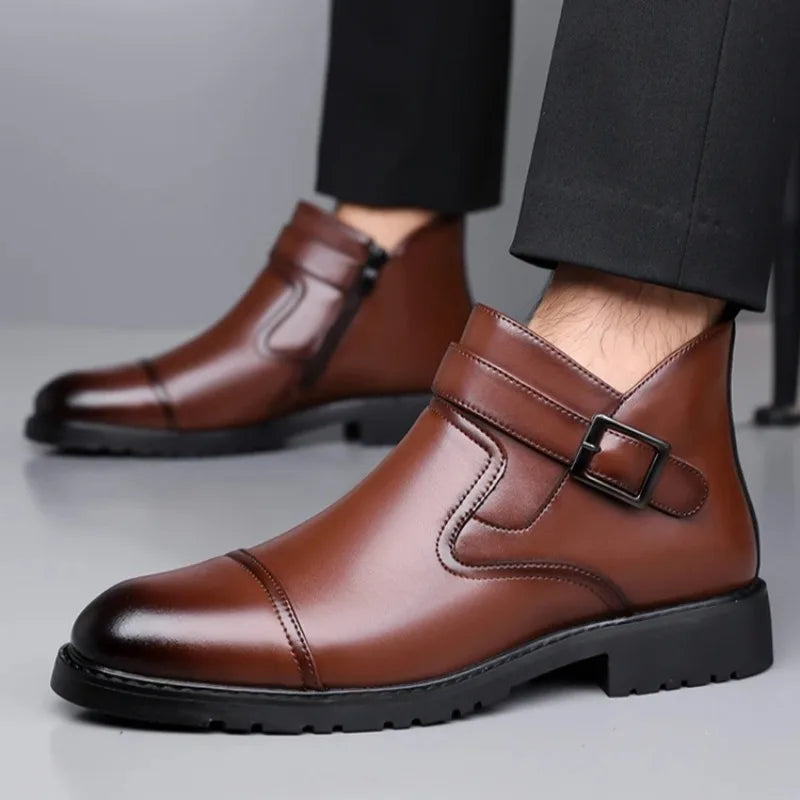 High Quality Chelsea Leather Boots