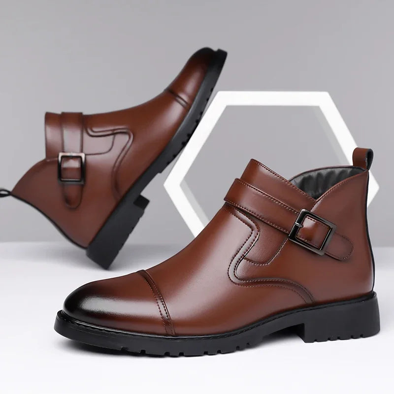 High Quality Chelsea Leather Boots