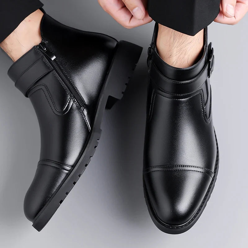 High Quality Chelsea Leather Boots