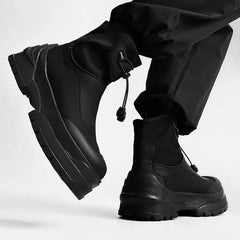High Quality Couples Platform Ankle Boots
