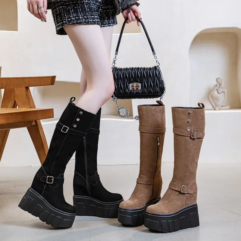 High Quality14CM Knee Boots