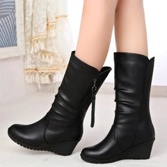 High Top Women Snow Boots