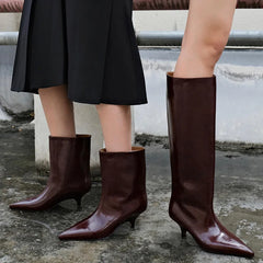 Kitten Heel Temperament Boots