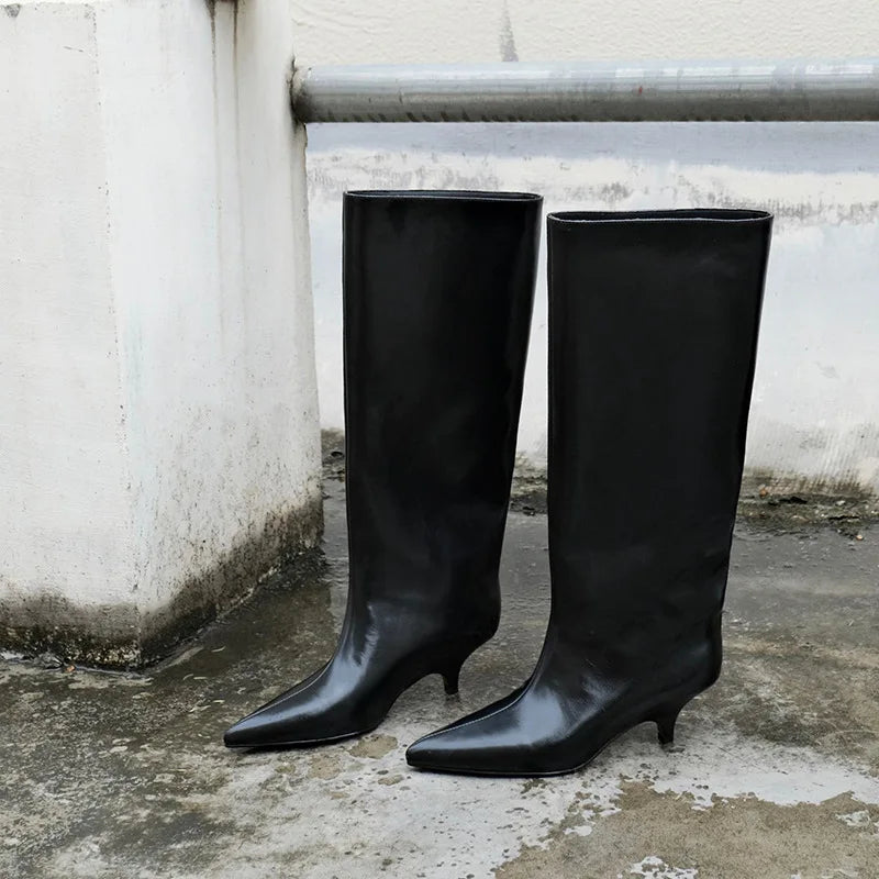 Kitten Heel Temperament Boots