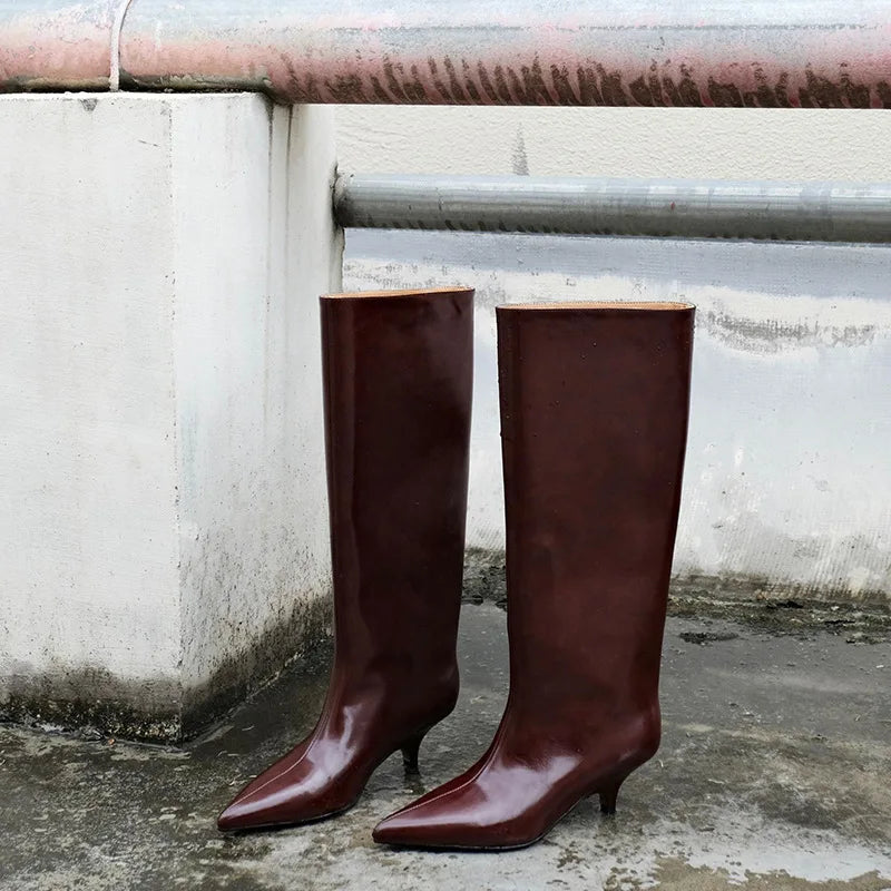 Kitten Heel Temperament Boots