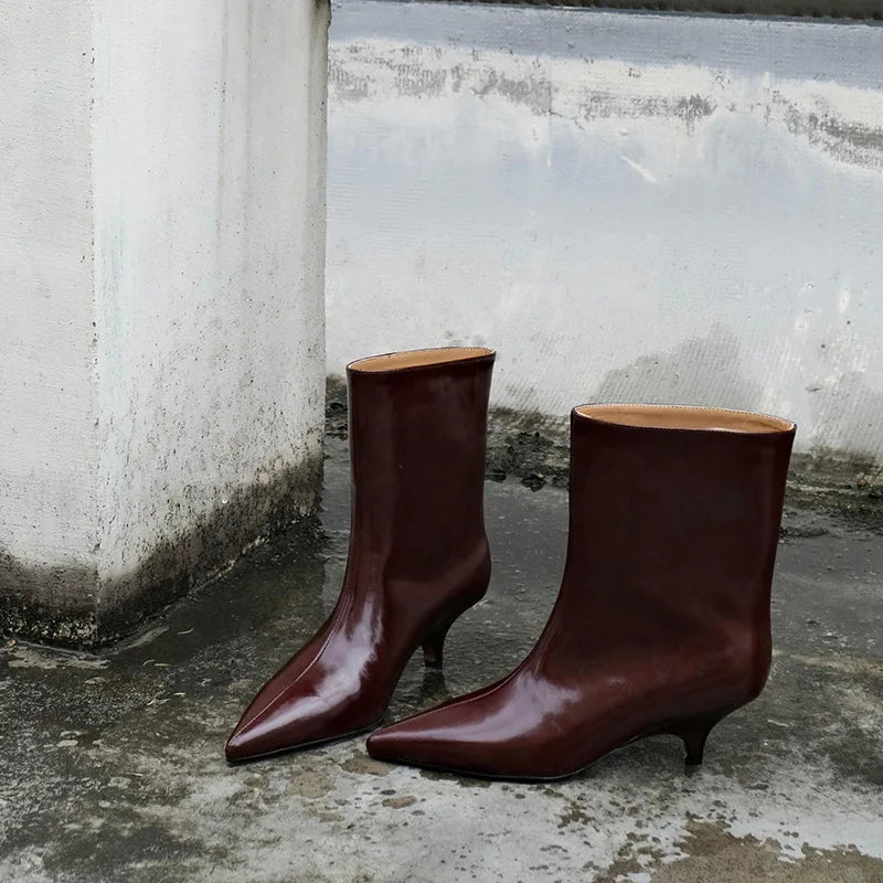 Kitten Heel Temperament Boots