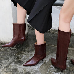 Kitten Heel Temperament Boots