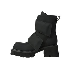 Ladies Platform Mid Boots