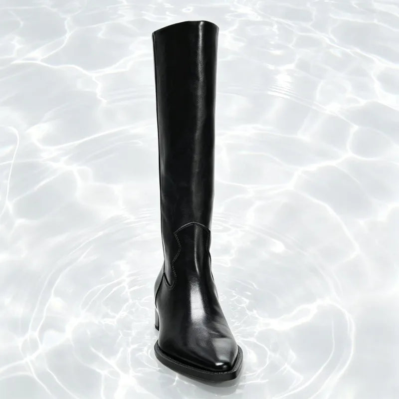 Luxury Designer Knee Boots