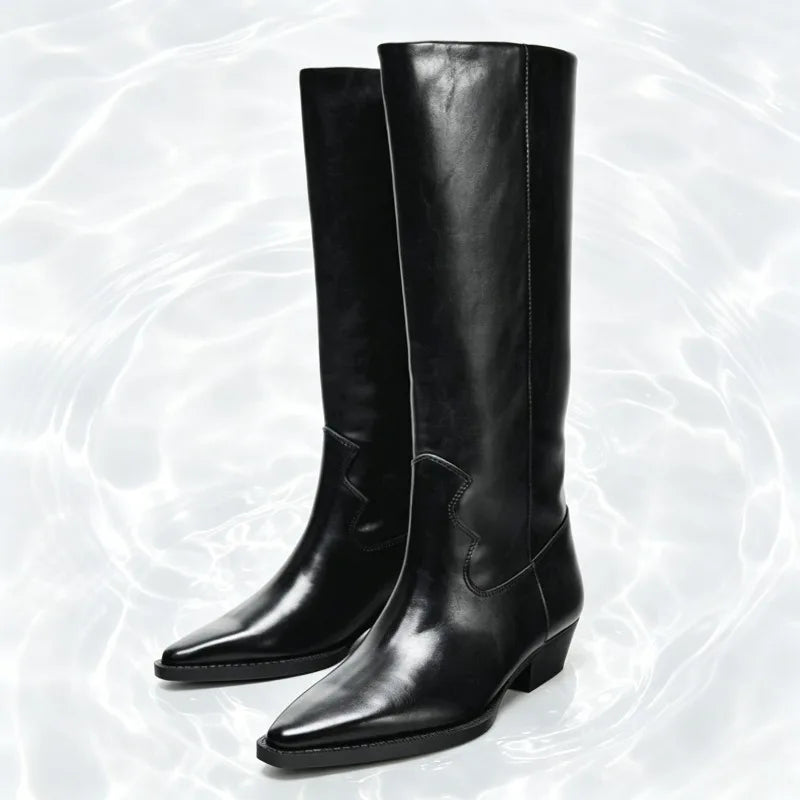Luxury Designer Knee Boots
