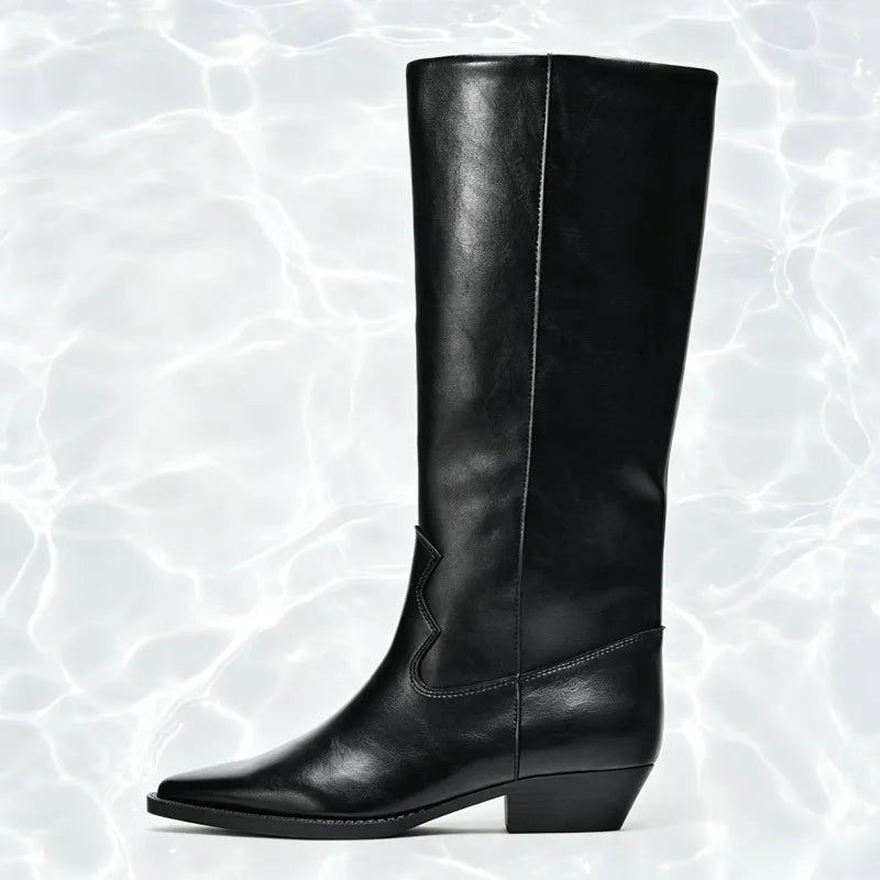 Luxury Designer Knee Boots
