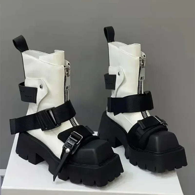 Luxury Leather Ankle Boots