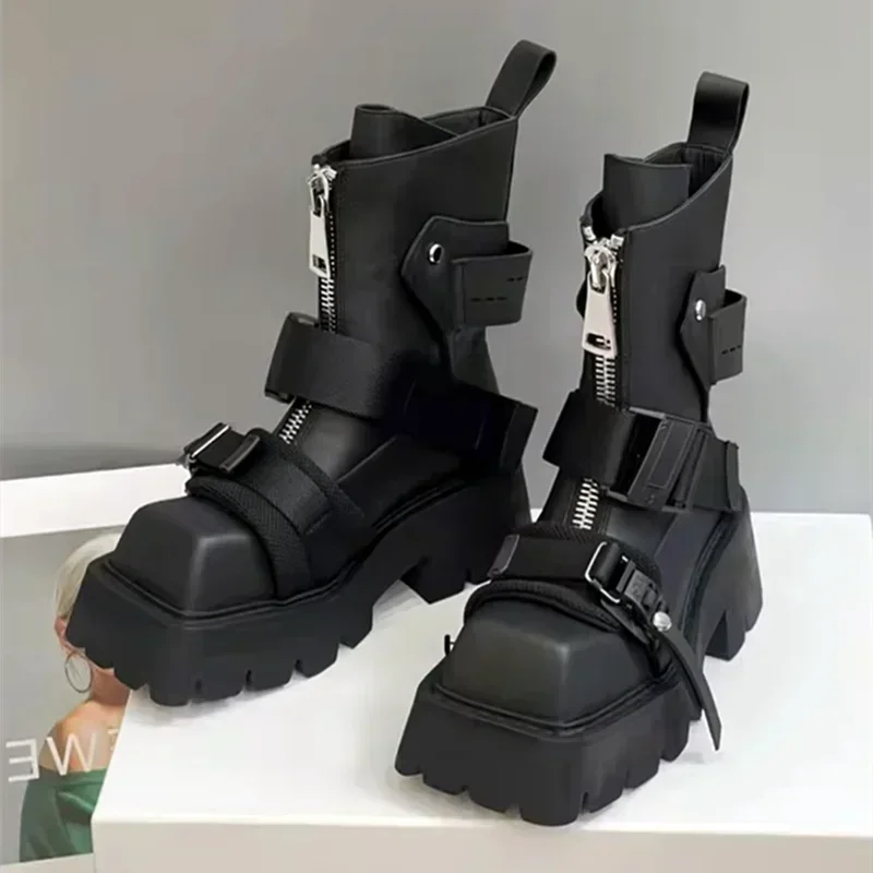 Luxury Leather Ankle Boots