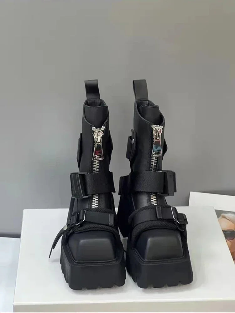 Luxury Leather Ankle Boots
