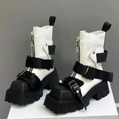 Luxury Leather Ankle Boots