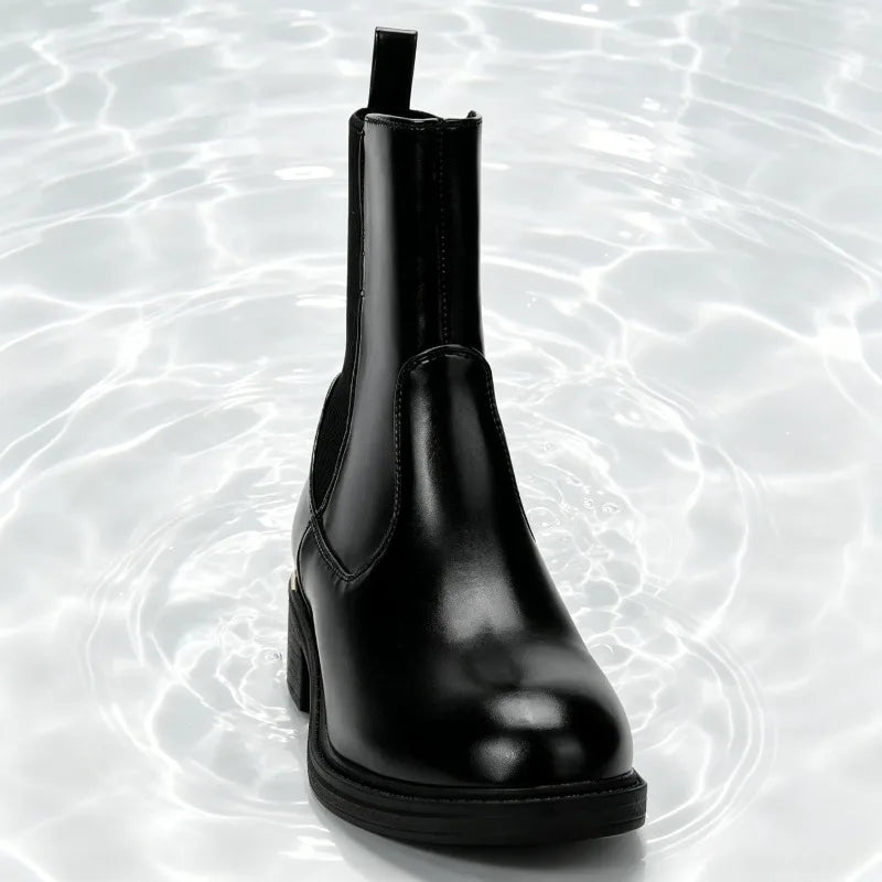 Luxury Metal Decoration Designer Ankle Boots