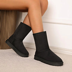 Mid Calf Snow Boots