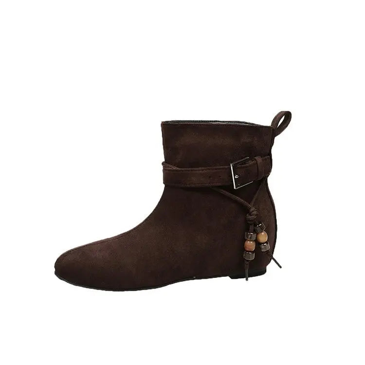 Mid Heeled Ankle Boots