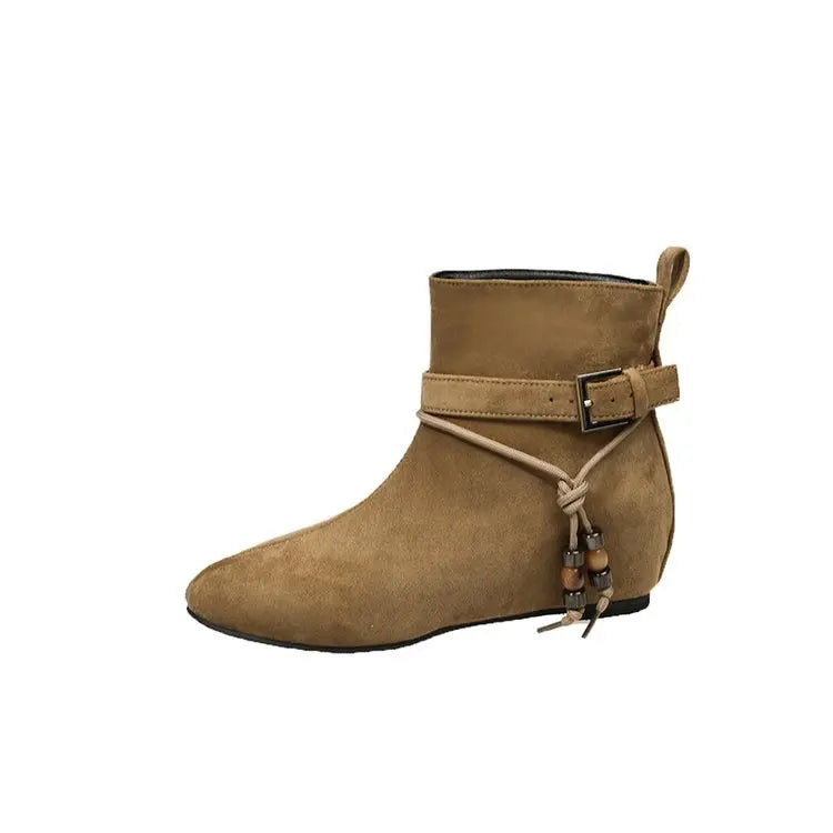 Mid Heeled Ankle Boots
