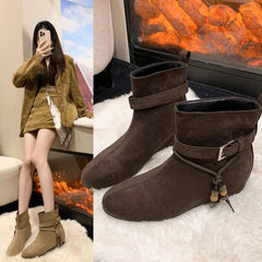 Mid Heeled Ankle Boots