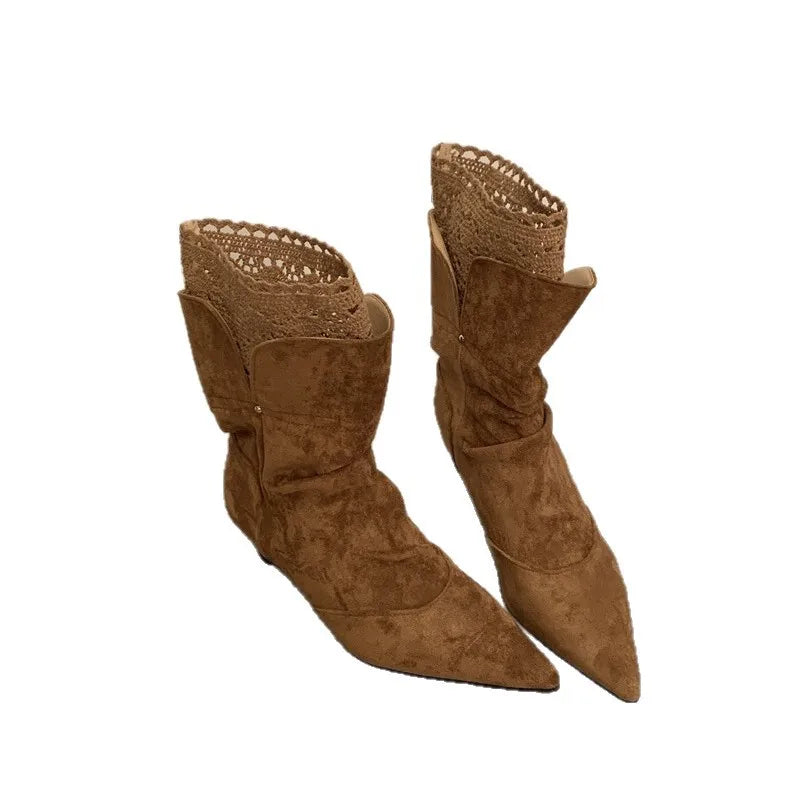 Mid Tube Stacking Boots