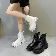 Autumn Women Casual Platform Boots