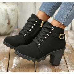 Spring Winter Versatile Women Boots