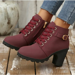 Spring Winter Versatile Women Boots