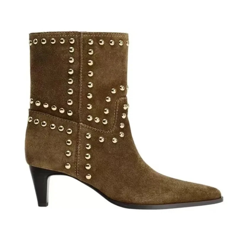 High Heel Pointed Loose Boots