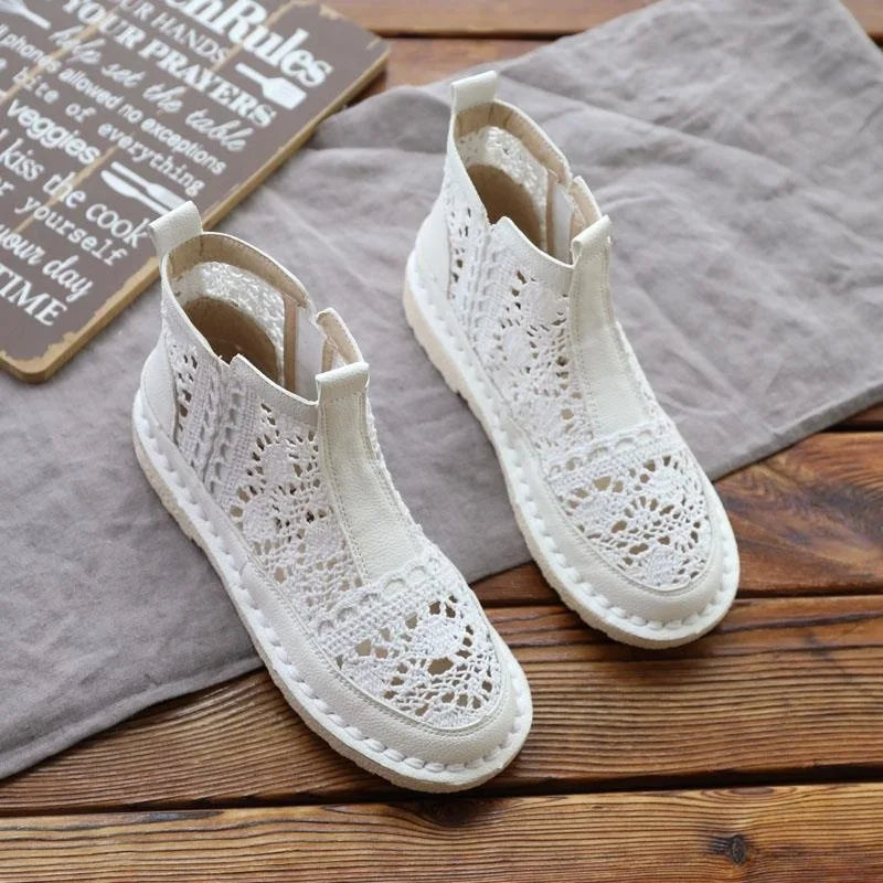 Women's Breathable Mesh Boots