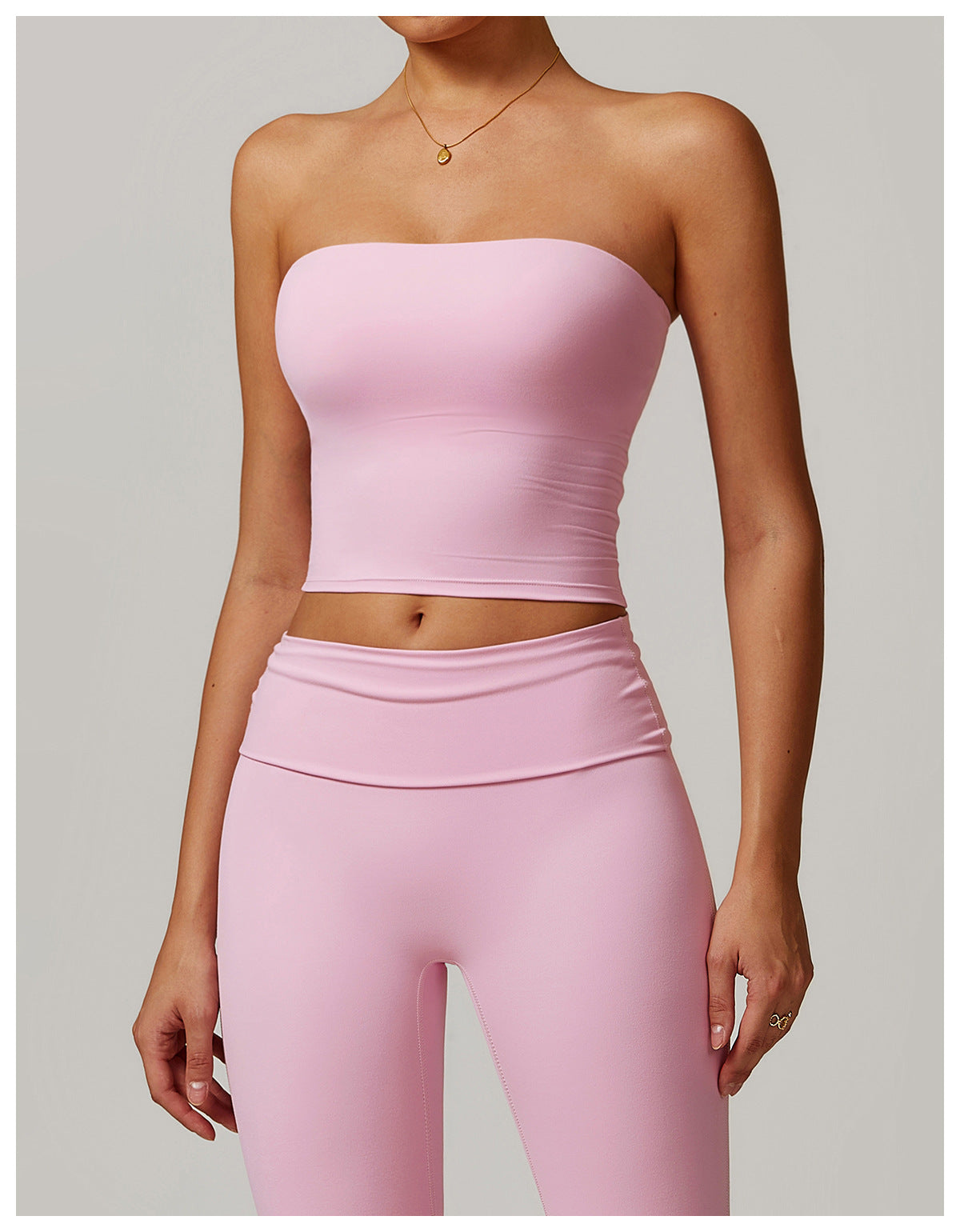 Bra-Free Fitted Strapless Top