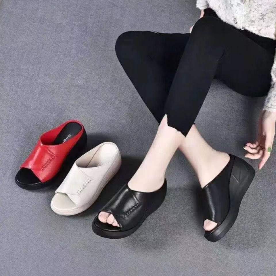 New Thick-Bottomed Fish Mouth Slippers